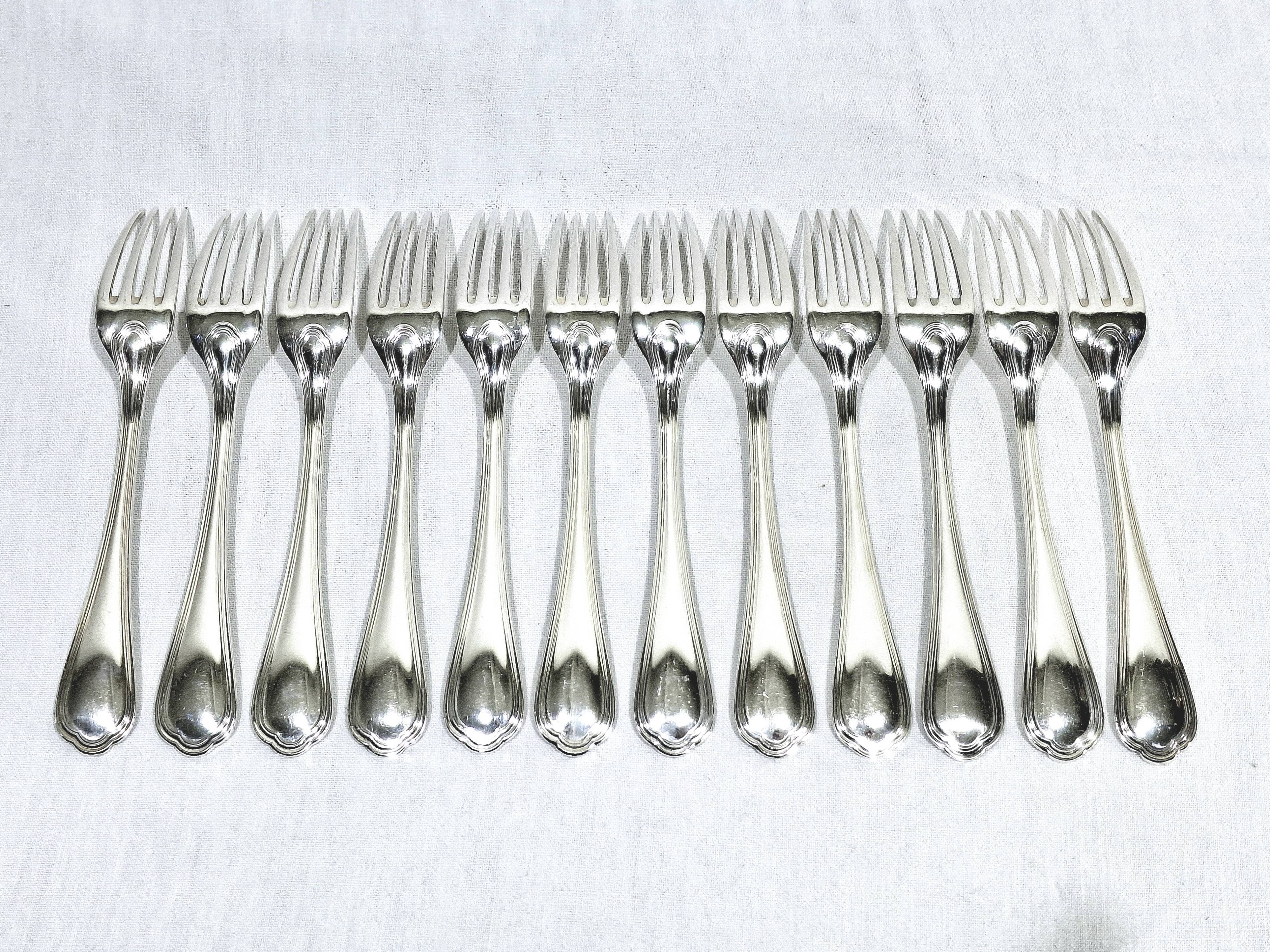 Christofle - 87-piece cutlery set Spatours Silver-plated Metal