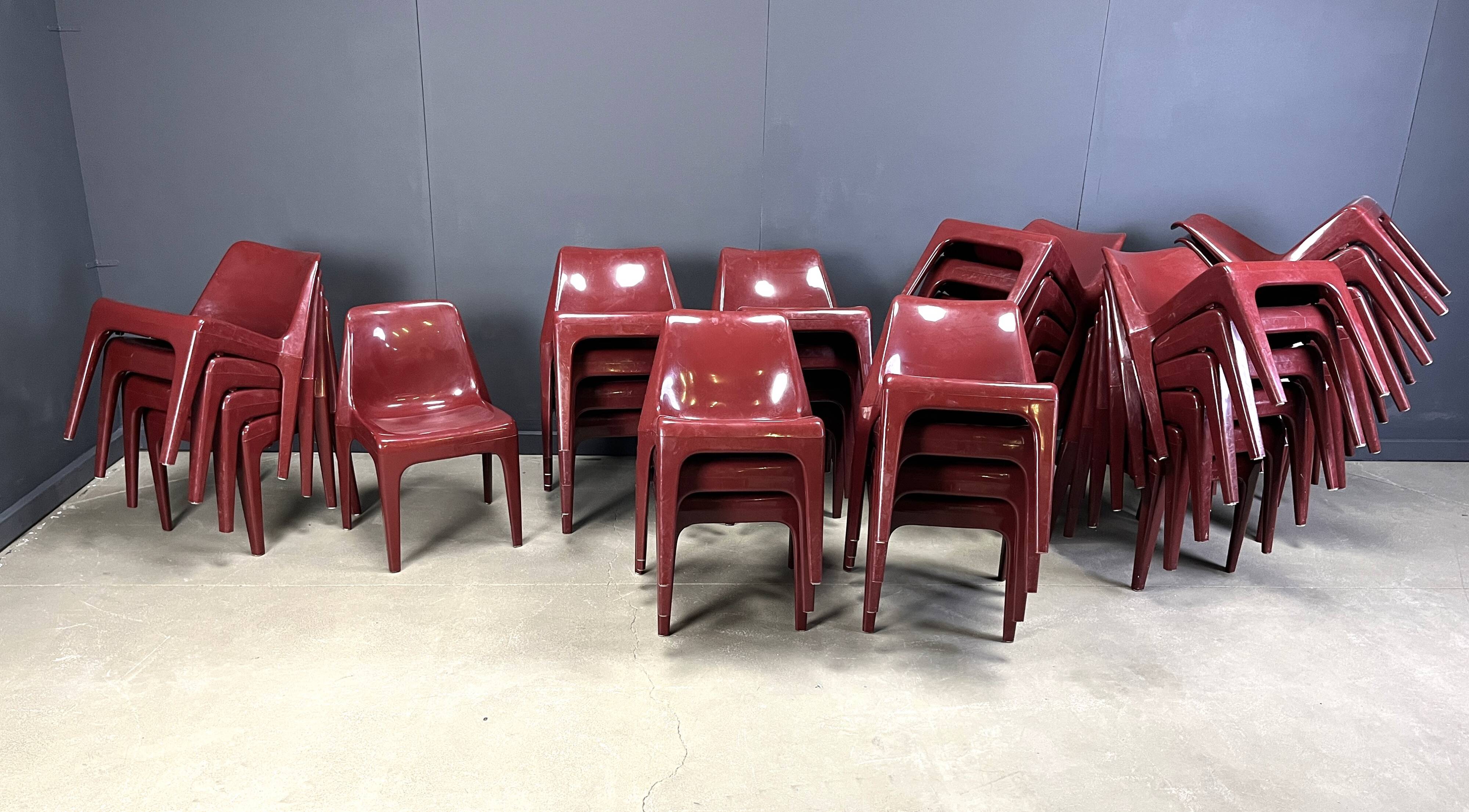 Space age dining chairs by Schroeder Henzelmann, 1970s