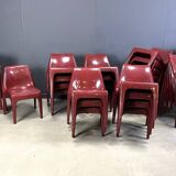 Space age dining chairs by Schroeder Henzelmann, 1970s