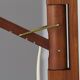 Uno & Östen Kristiansson for Luxus Vittsjö — Teak & Copper Wall Lamp, Sweden, 1960s