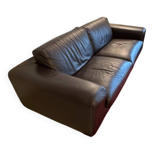 Canapé Roche Bobois 3 places wengé