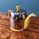 Yellow teapot salam tea guy degrenne vintage 4 cups