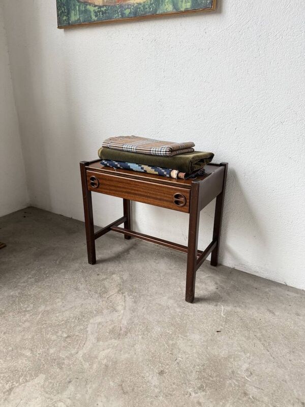 Chevet Jacques Hauville Roche Bobois acajou