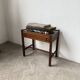 Jacques Hauville bedside table Roche Bobois mahogany
