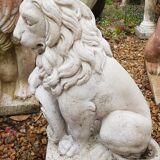 Reconstructed stone lion