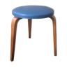 Vintage tripod stool bow wood steiner