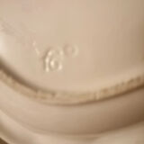 Serving dish in slip with compartment
