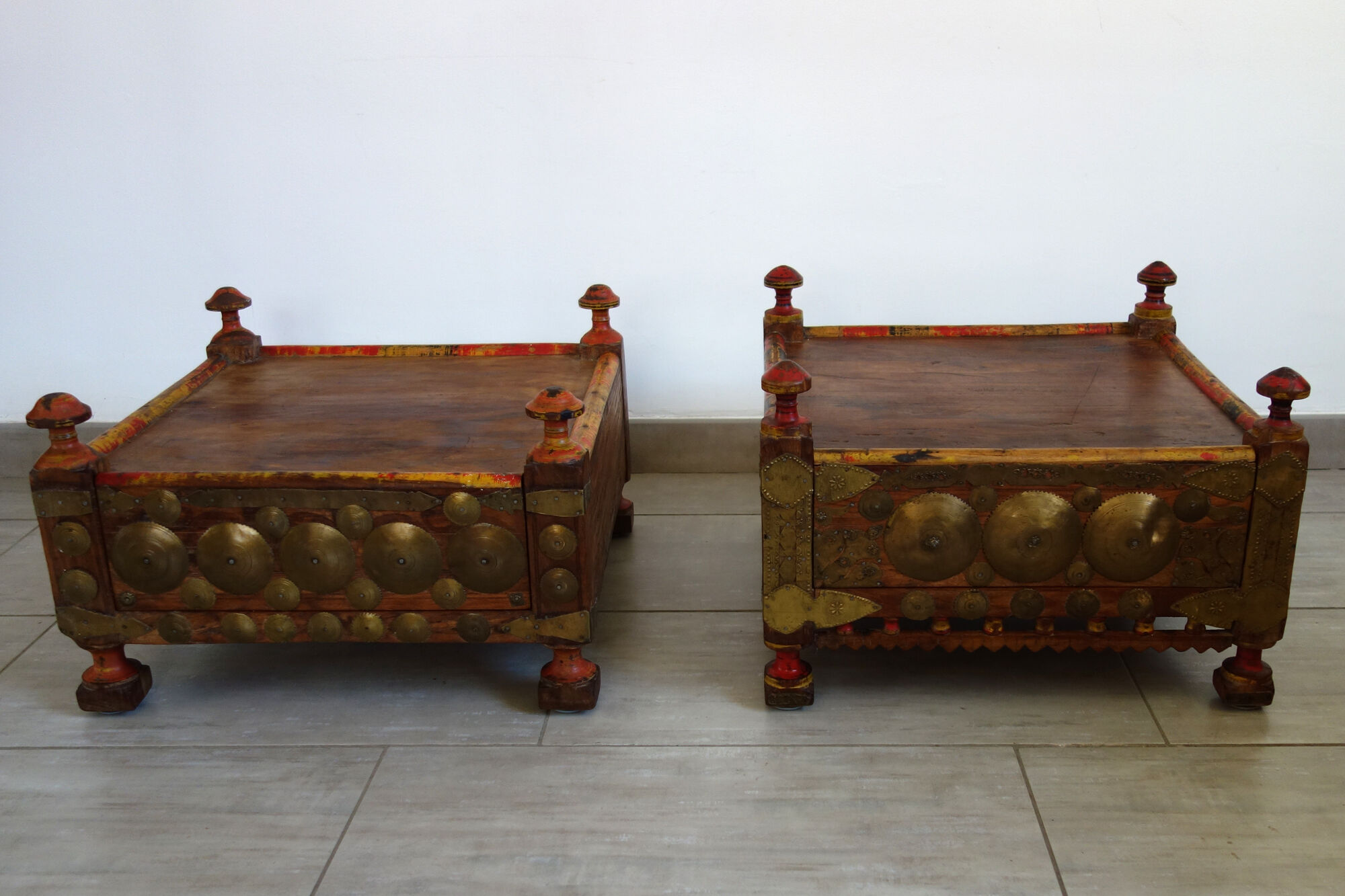 Table à thé d'origine afghane/pakistanaise