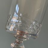 Lot de 4 verres à pieds anciens