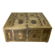 Wood, Metal and Brass Chest