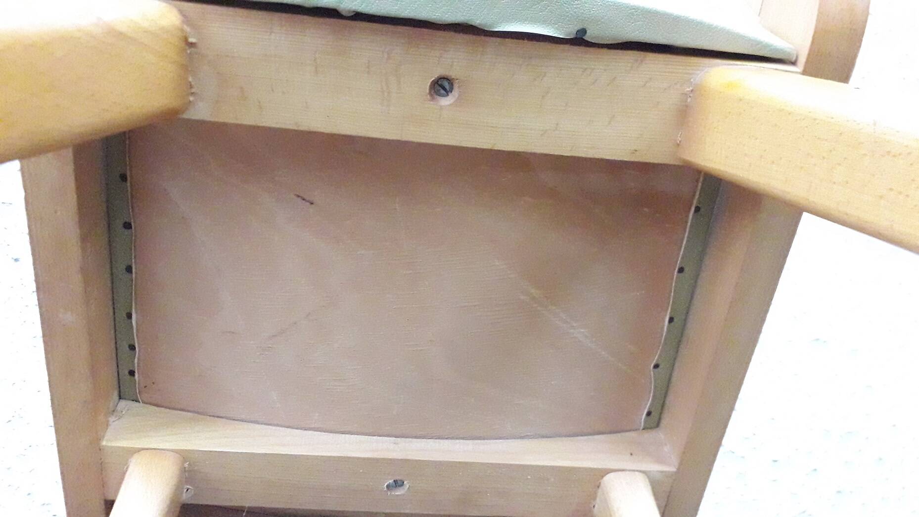 Scandinavian style wooden chairs