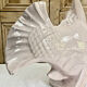 Poisson céramique craquelé Art Déco Le Jan