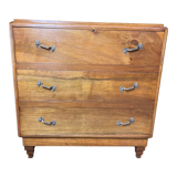 Art Deco walnut chest of drawers