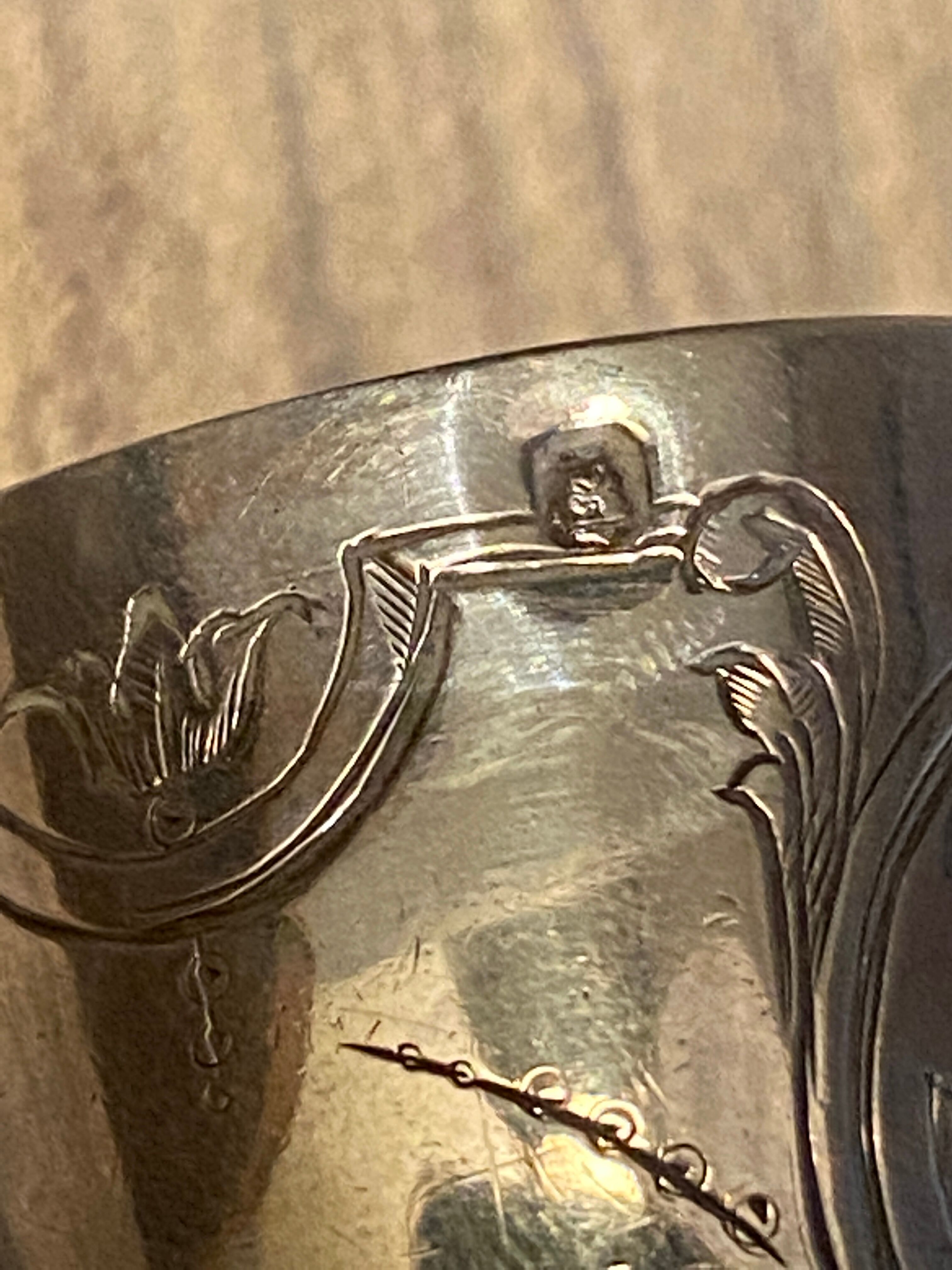 Massive silver shell 1900