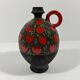 Alvino Bagni pottery vase Tulipani Rossi, Italy