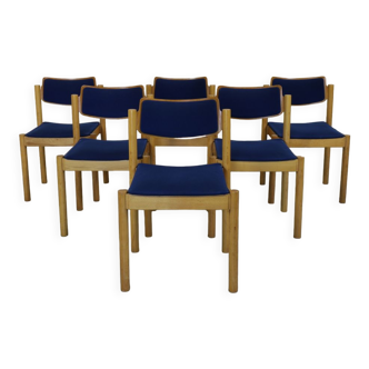Ensemble de chaises vintage empilables