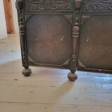 Important antique American desk in carved wood – circa 1900 –