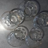 5 Champagne glasses