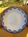 Large shallow dish in Sarreguemines earthenware, "Capri" model.