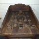 Vintage wooden bistro frog game