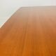 Minimalist Scandinavian teak desk from the 1960s, vintage.