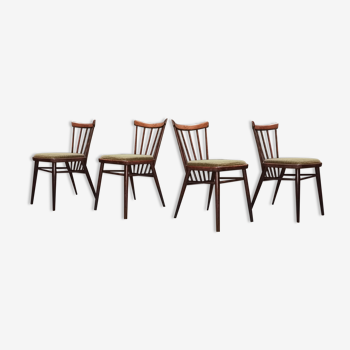 Suite of 4 chairs Antonin Suman for Tatra Nabytok 1960