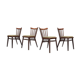 Suite de 4 chaises Antonin Suman pour Tatra Nabytok 1960