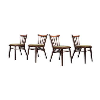 Suite of 4 chairs Antonin Suman for Tatra Nabytok 1960