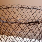Vintage wire paper basket