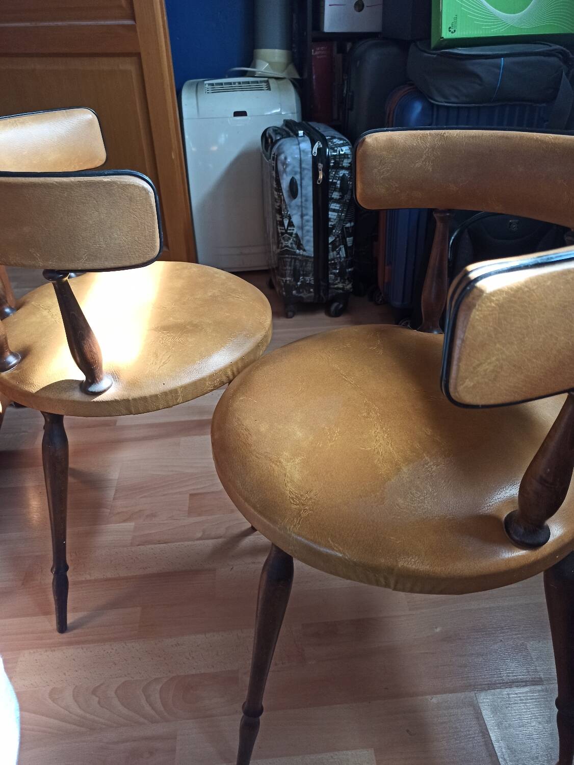 Fauteuil demi lune années 60