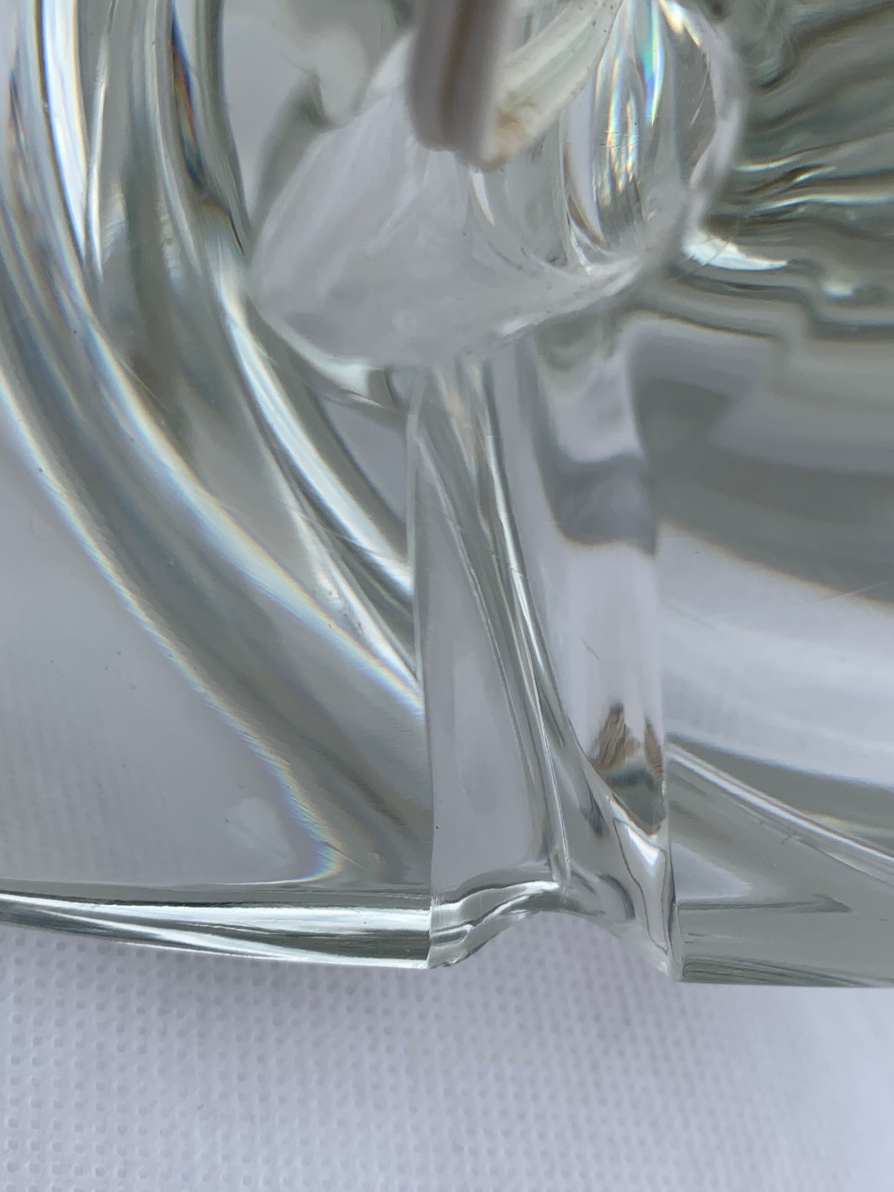 Sèvres crystal lamp foot