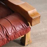 Hussar lounge chair by Luciano Frigerio, Italy 1970s