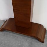 Art Deco Console Table in Walnut Veneer, France 1920s