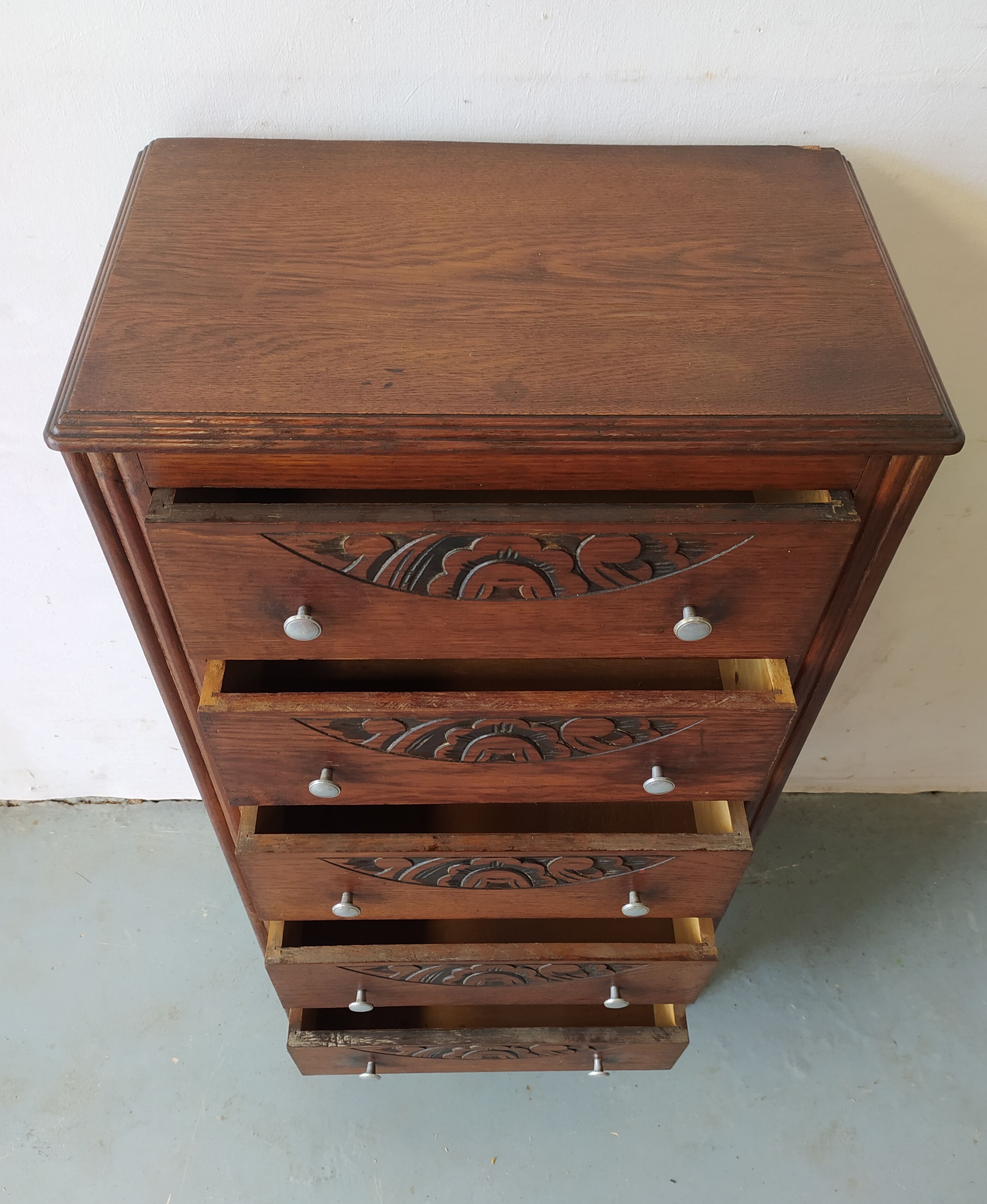 Semainier art déco années 50