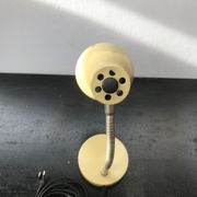 Beige metal desk lamp