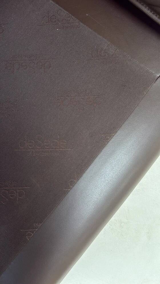 Vintage DS-61 leather 3-seater sofa by de Sede