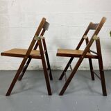 Lot folding chairs in canning