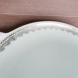 Villeroy and Boch food service, white and green faience, Mettlach, France Saar