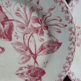 4 iron earth dessert plates porcelain from Gien