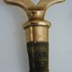 Old fountain tap for garden in brass, 4 parts