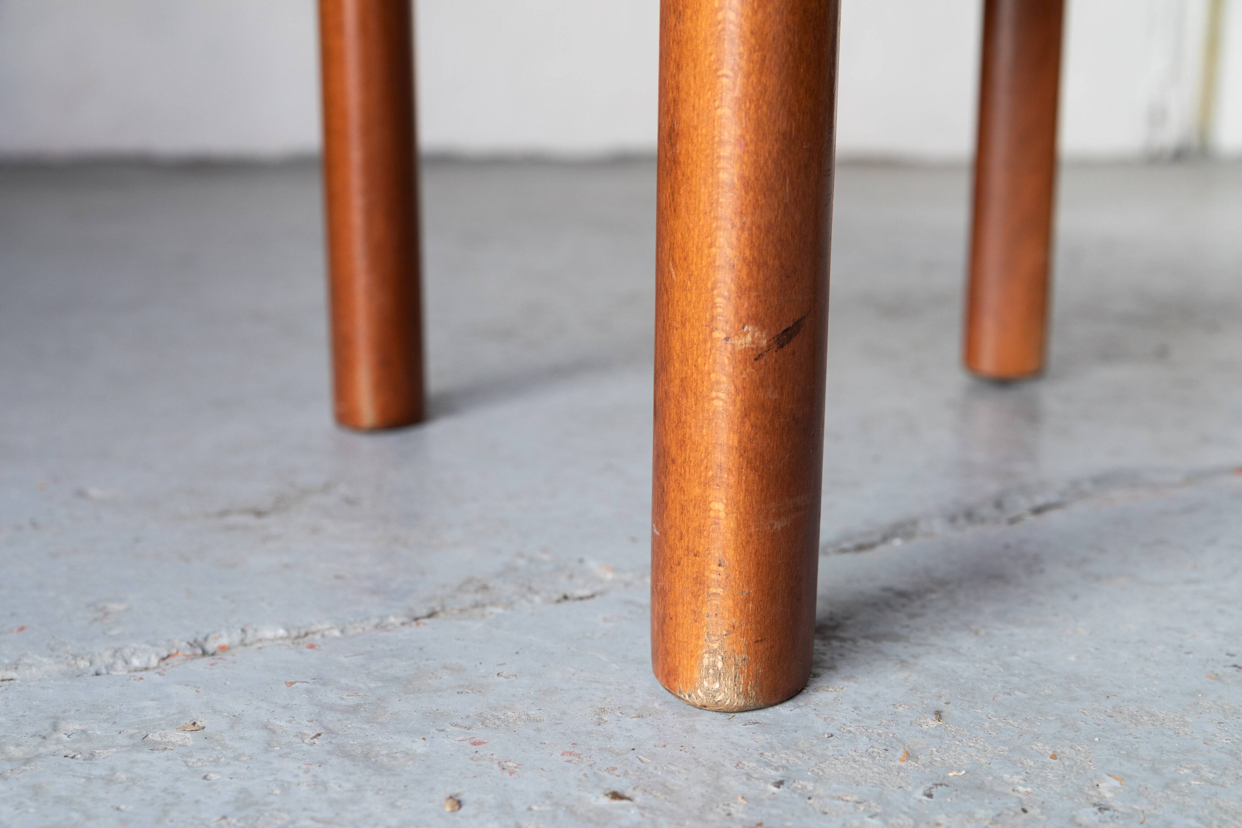 Rustic dining chairs, Italy, 1960's