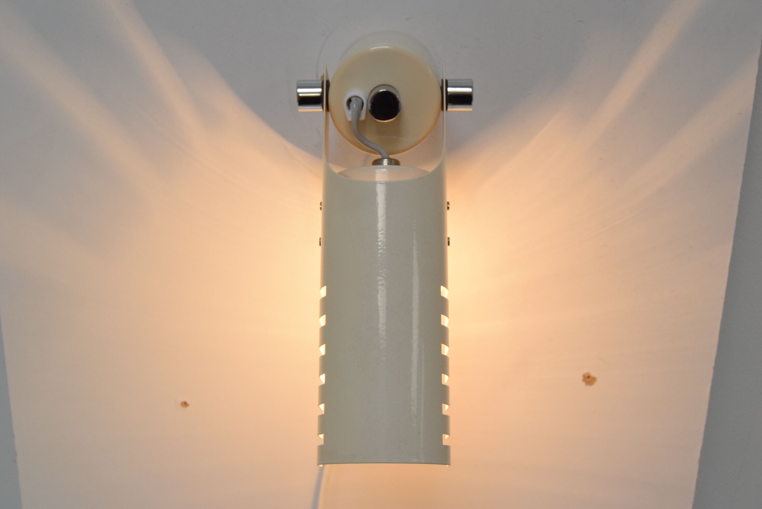 Mid-century Adjustable Wall Lamp by Jilove u Decina, 1970's.