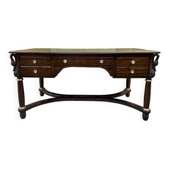 Empire style swan neck desk