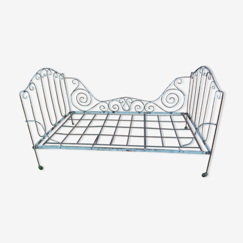 Wrought iron bench