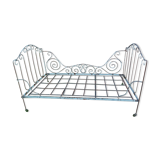 Banquette en fer forgé