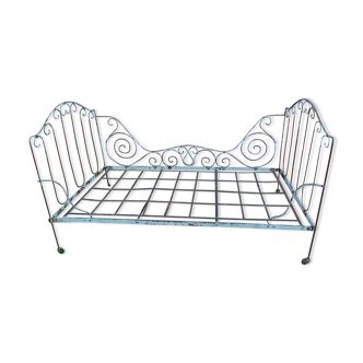Wrought iron bench
