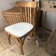Wooden bistro chair