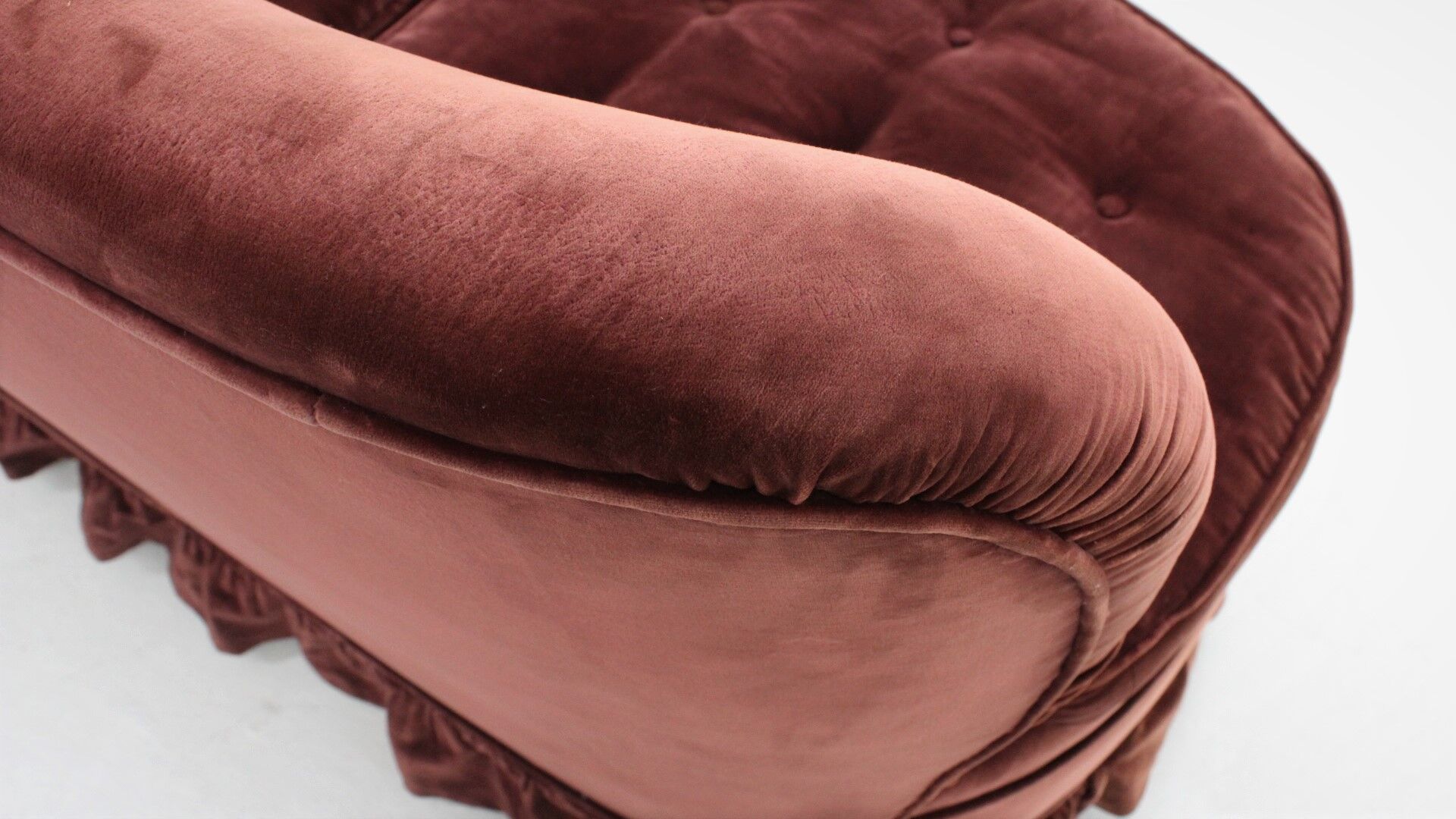 Melchiorre bega 3-seater velvet sofa 1940