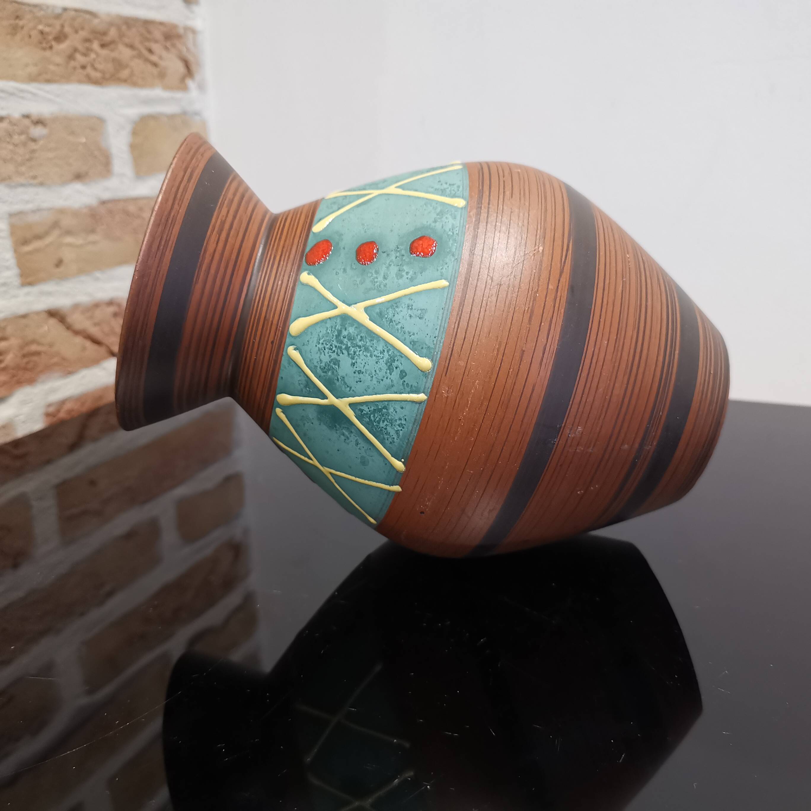 Vintage vase W.Germany 638 Vintage retro design 60/70