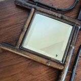Double bamboo mirror